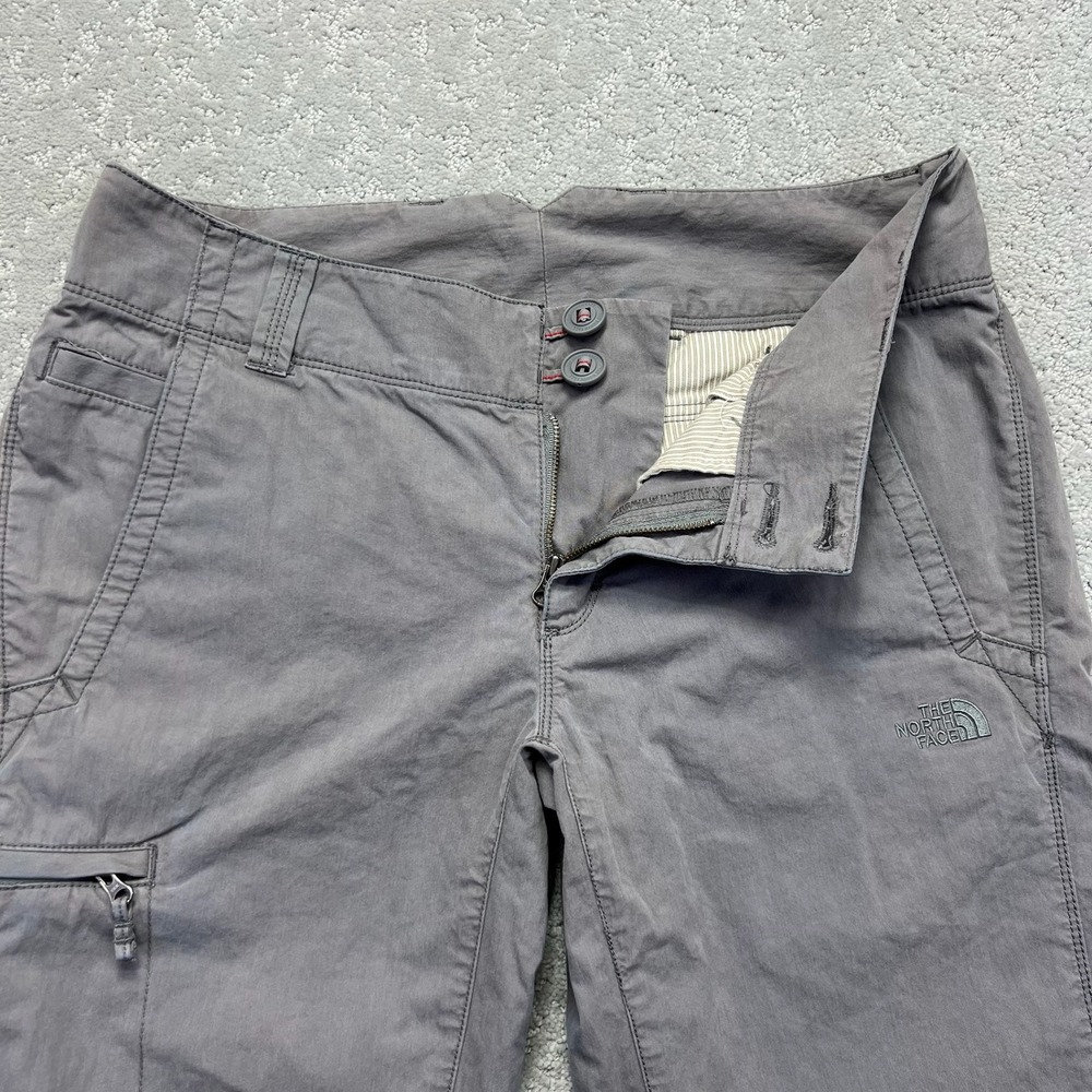The North Face Cargo Pants Womens Size 8 Grey Synkros Hayes Pant Outdoor Utility